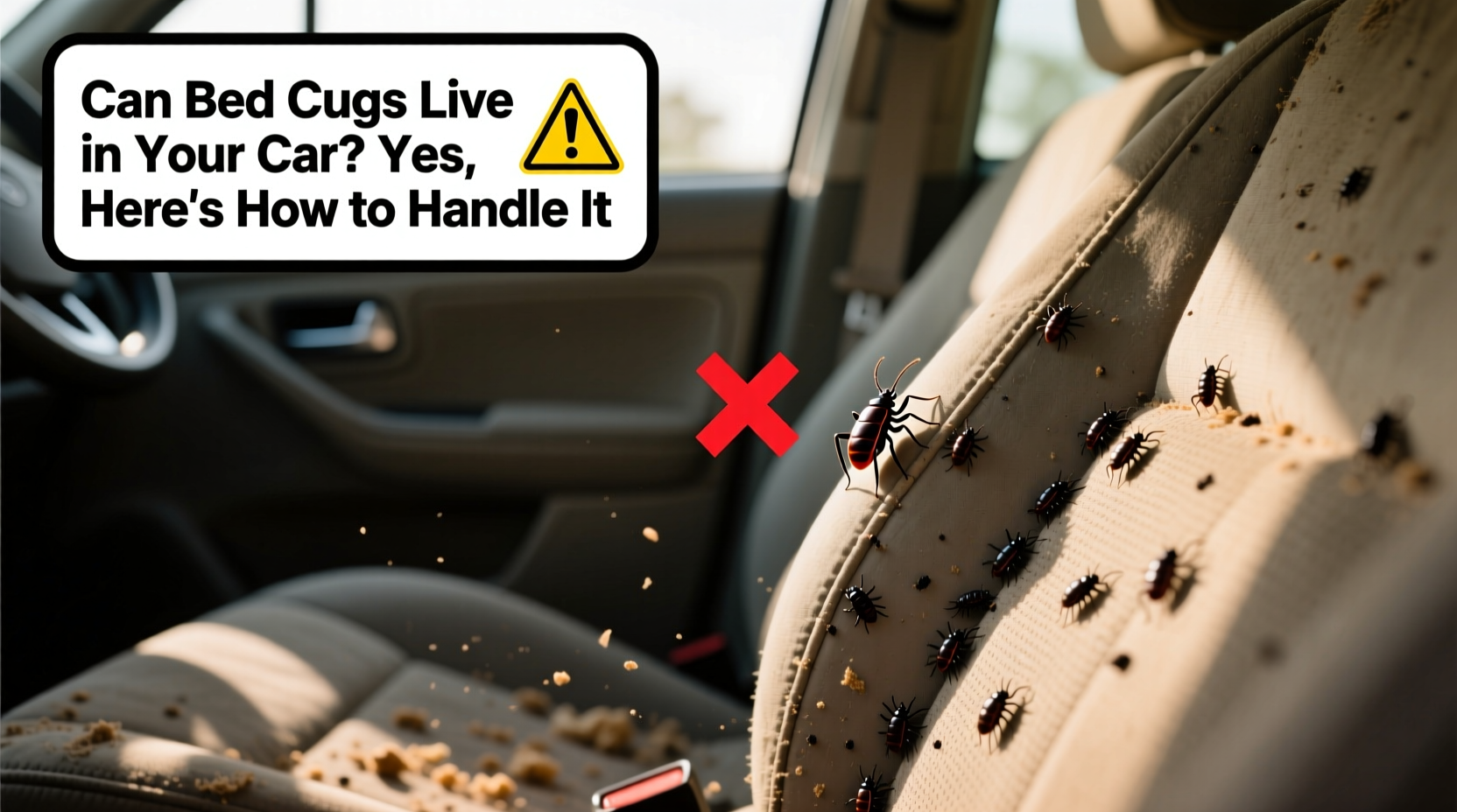 can bed bugs live in your car
