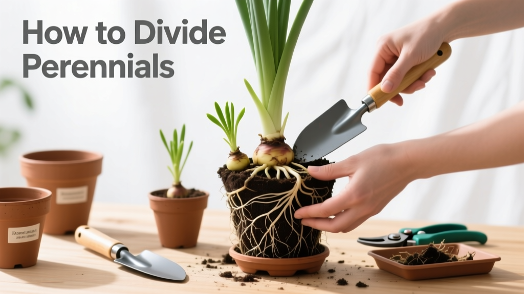 How to Divide Perennials: A Step-by-Step Garden Skill