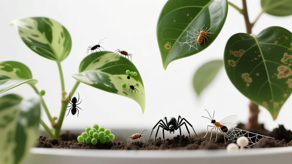 Indoor Plant Pests: 7 Tiny Intruders & Non-Toxic Fixes