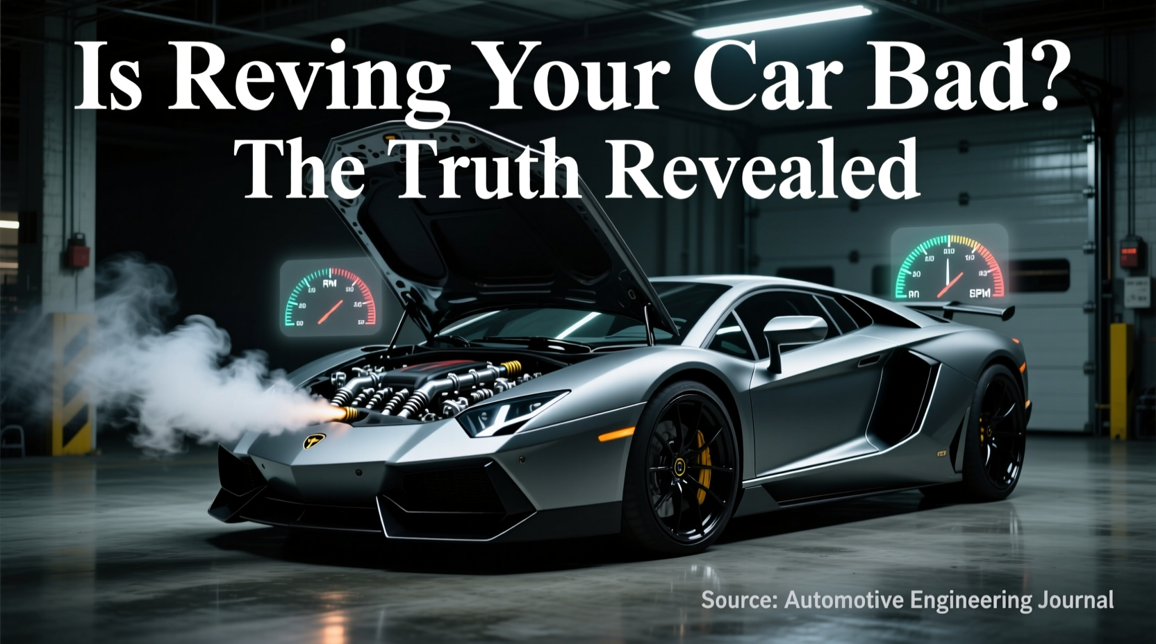 is revving your car bad