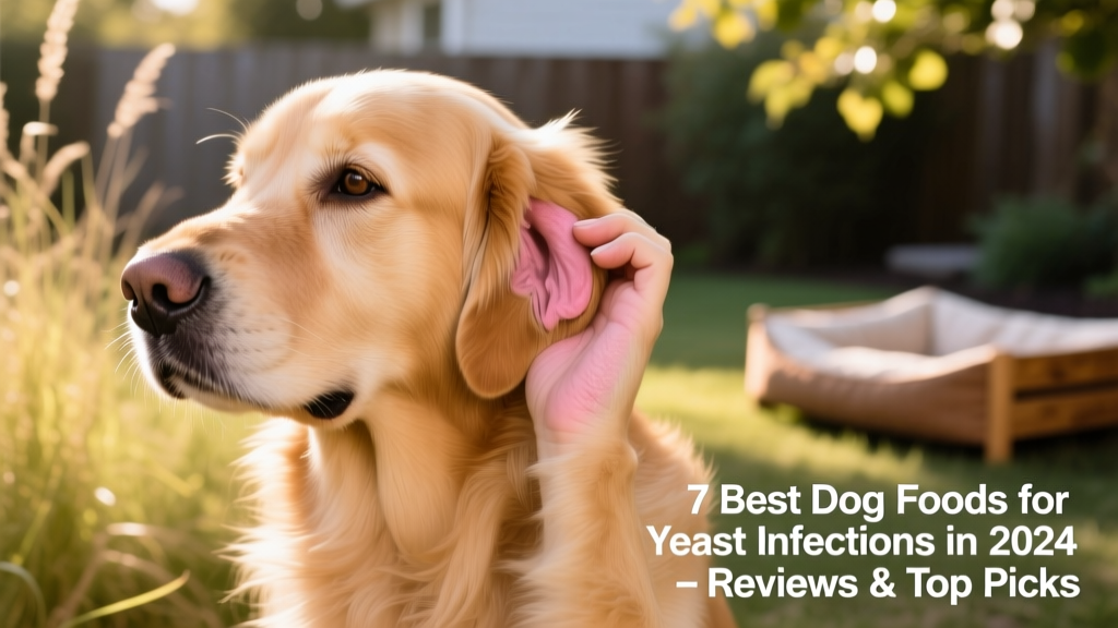 Close-up of a golden retriever gently scratching behind the ear, showing healthy pink skin