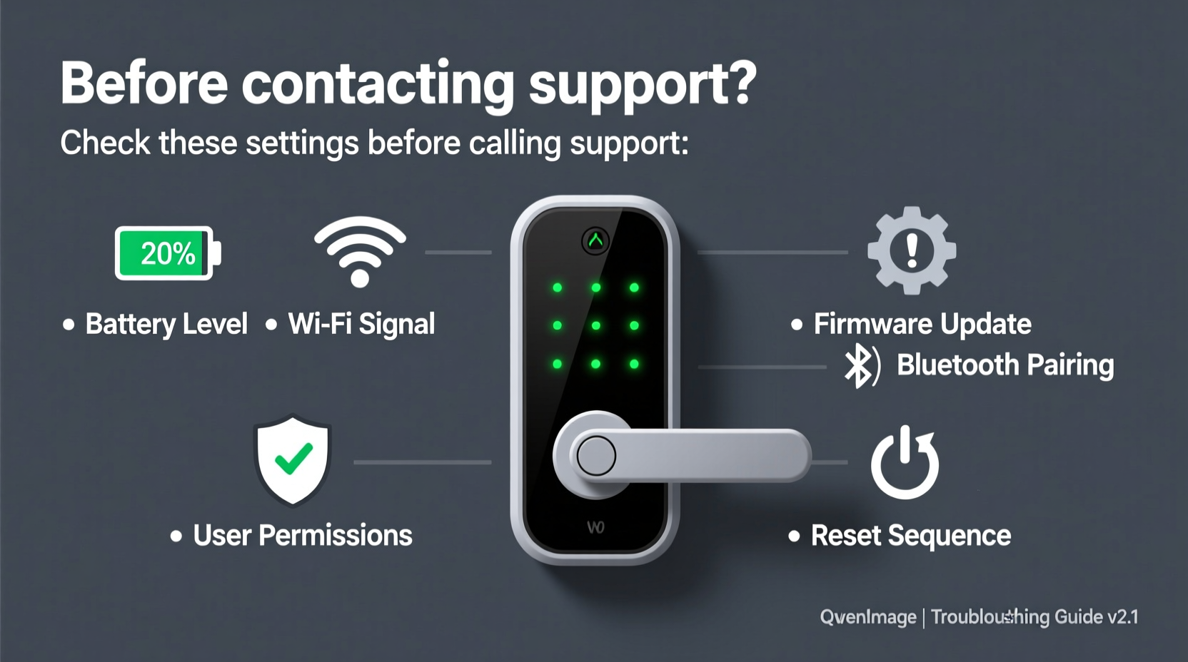 smart lock not responding check these settings before calling support