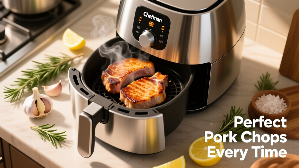 Perfect Pork Chops in Your Chefman Air Fryer