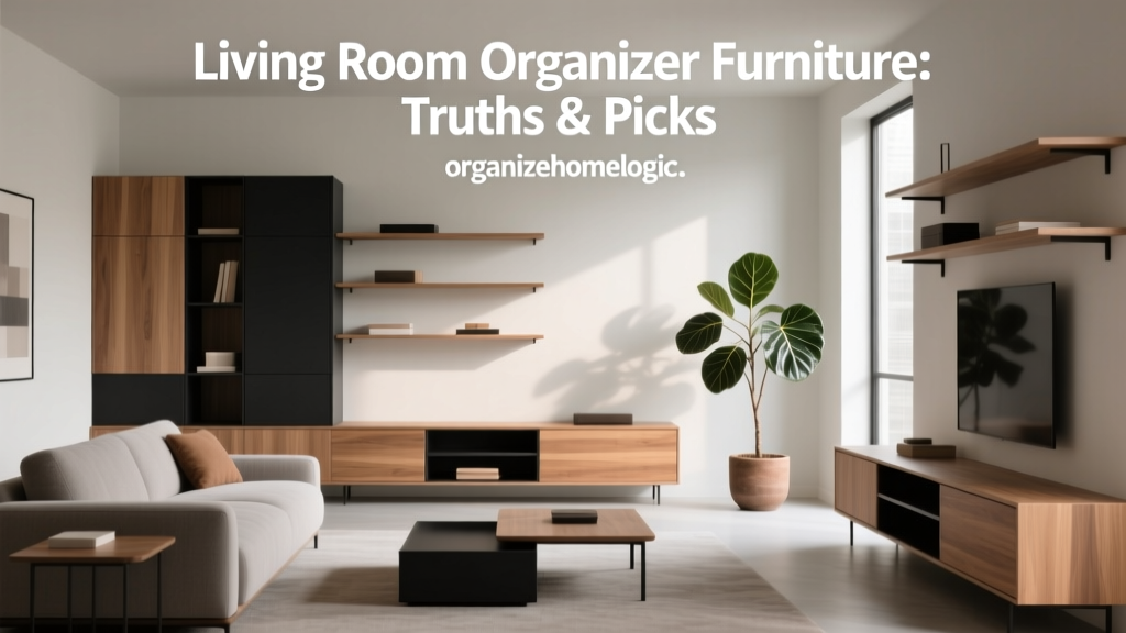 Living Room Organizer Furniture: Truths & Picks