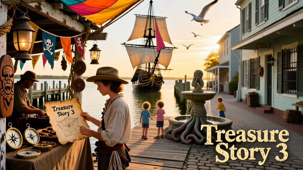 Beaufort, NC: Pirate Town and Place of Many Treasures — Story 3 — The Blackbeard Connection, Hidden Caches, and Living Lore