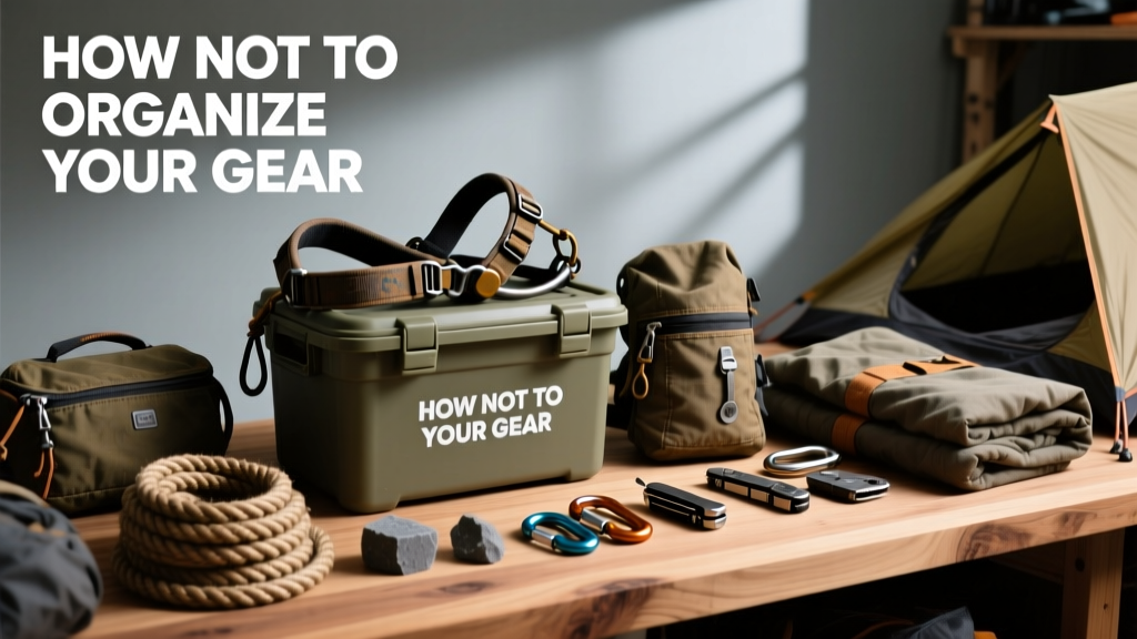 How *Not* to Organize Your Gear Shed: A Brutally Honest Field Report from Pro Climber Cedar Wright