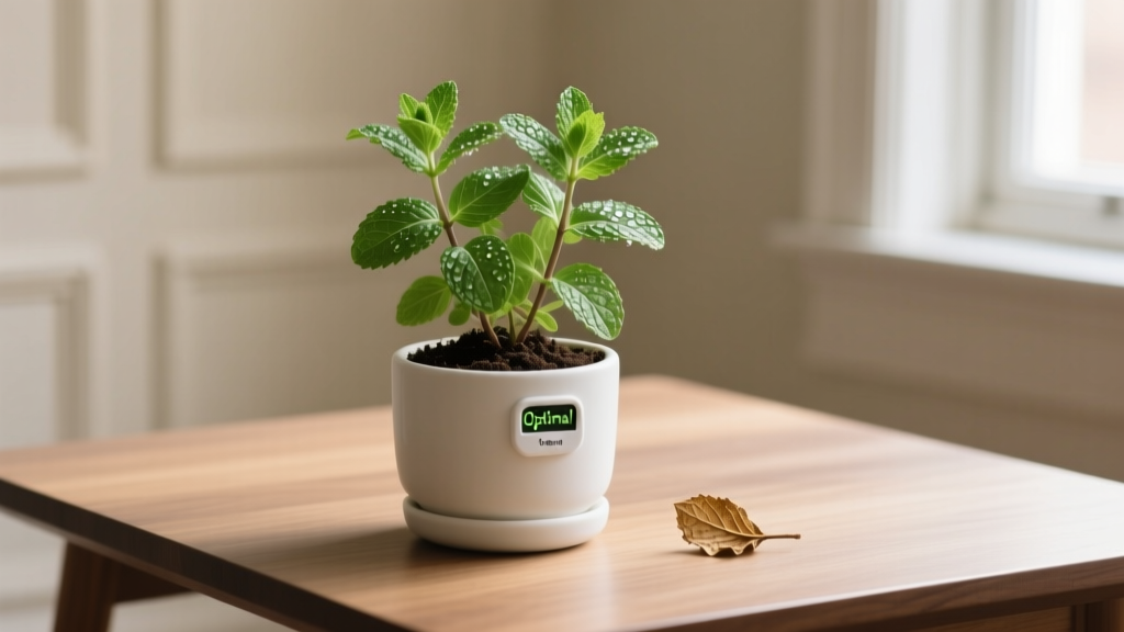 Indoor Mint Not Growing? Water Based on Soil Moisture