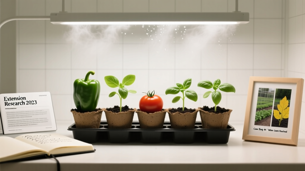 Indoor Seed-Starting Timeline for Yellow Leaves (2026)