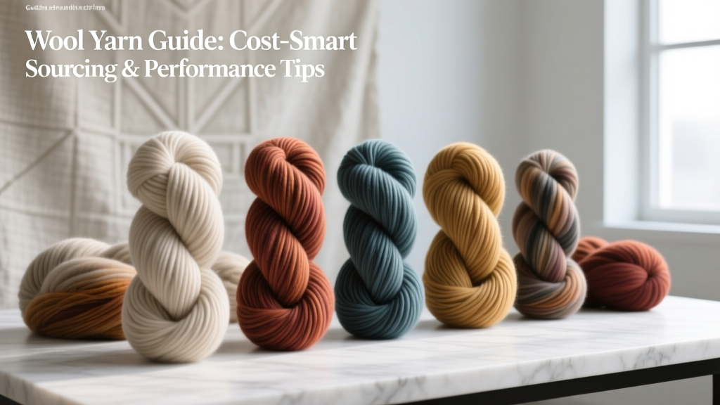 Wool Yarn Guide: Cost-Smart Sourcing & Performance Tips