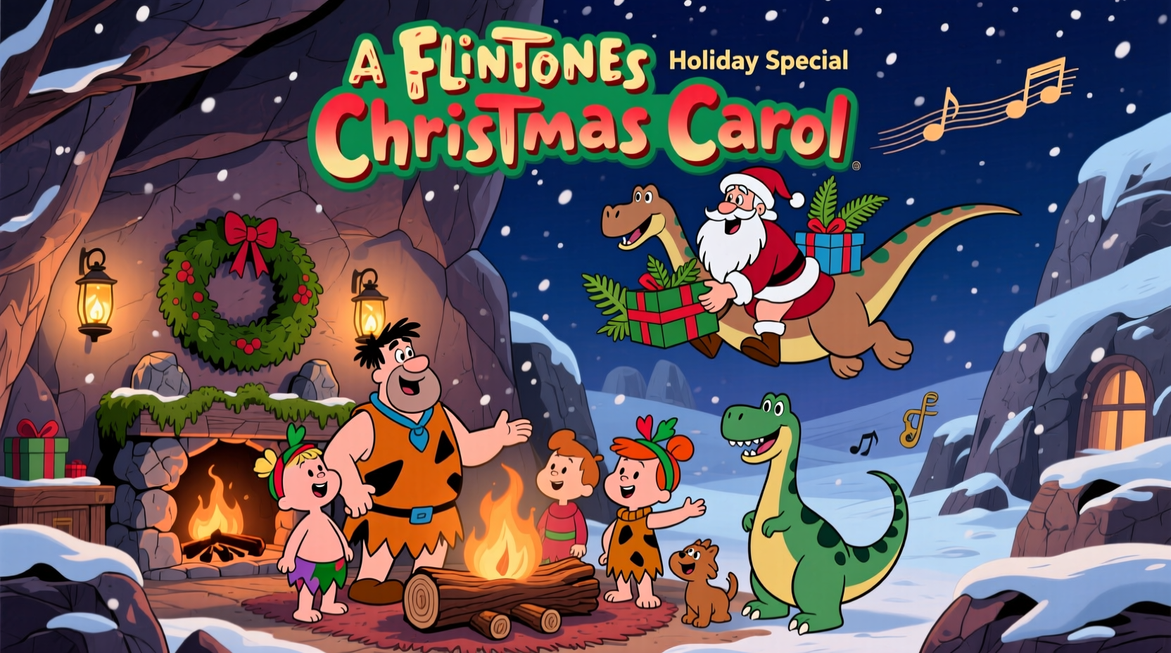 a flintstones christmas carol
