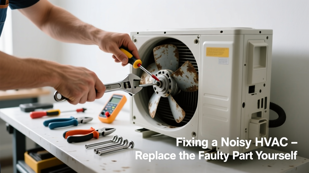 Fixing a Noisy HVAC: Replace the Faulty Part Yourself