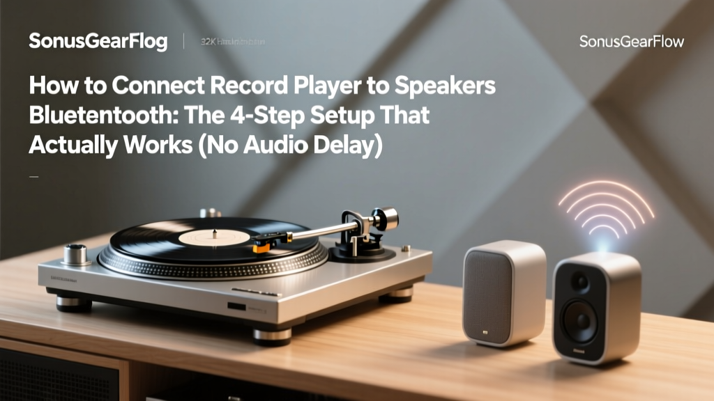 Connect Record Player to Bluetooth Speakers (2026)