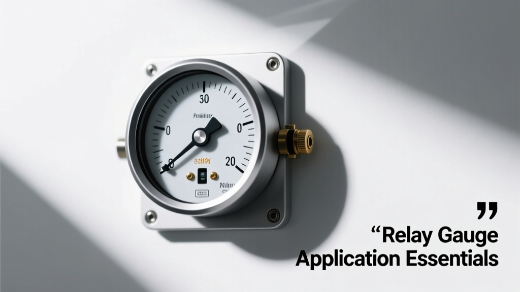 Relay Gauge Application Essentials: Precision, Safety, and Real-World Integration