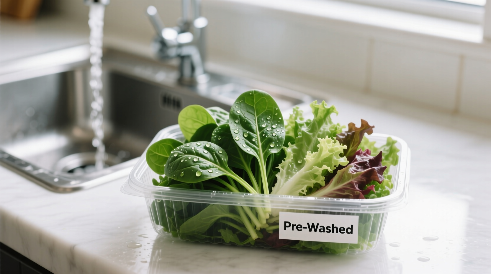 should you wash pre washed greens