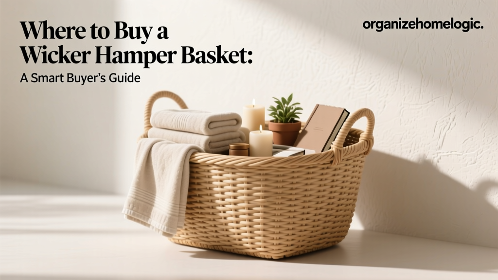 Where to Buy a Wicker Hamper Basket: A Smart Buyer’s Guide