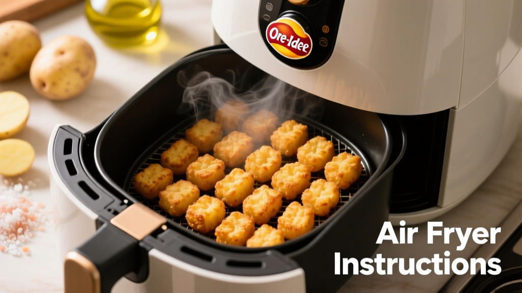 Air Fryer Instructions for Ore Ida Tater Tots (Crispy Every Time)
