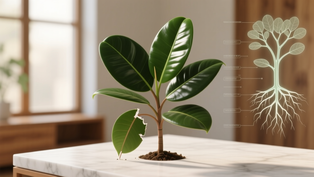 Rubber Plant Propagation: Why Leaf Cuttings Fail