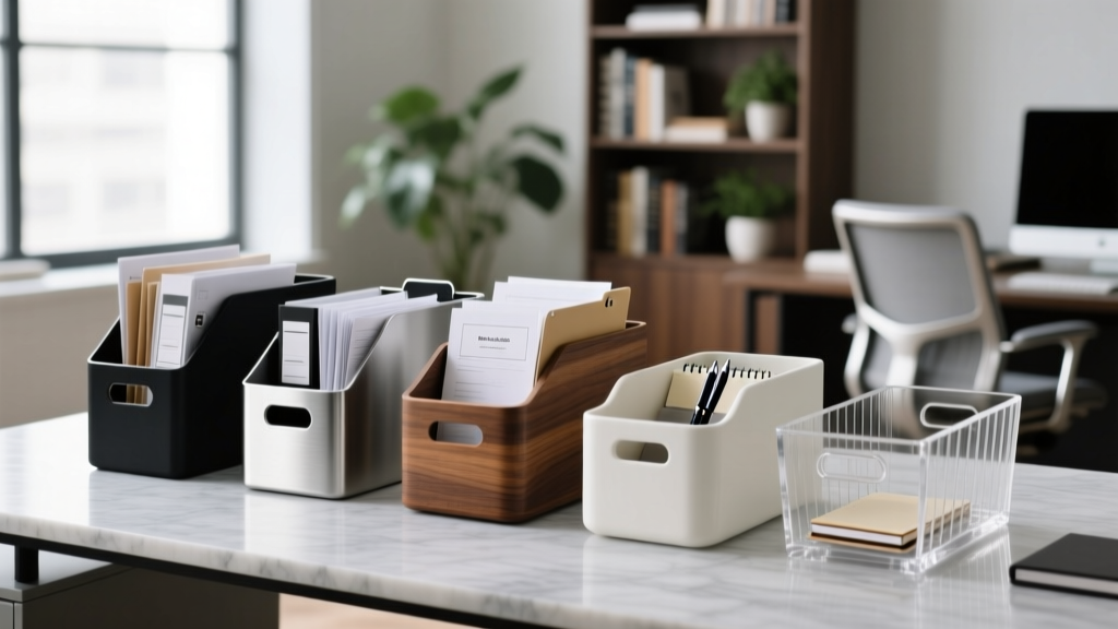 Best Desk File Baskets for Paper Organization (2024)