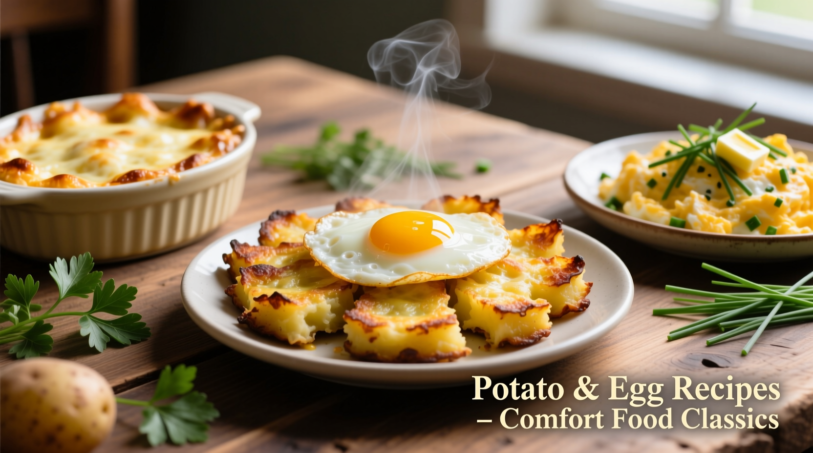 4 Perfect Potato and Egg Recipes Ready in 30 Minutes