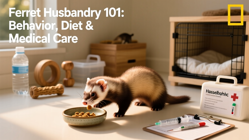 Ferret Husbandry 101: Behavior, Diet, and Medical Care
