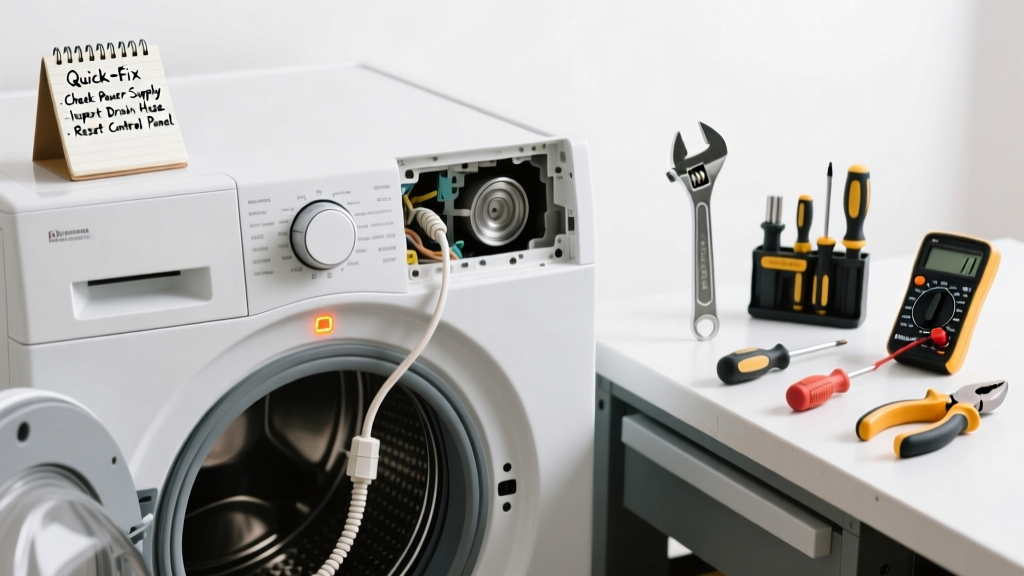 Washer Not Starting? Quick Fixes for Common Failures