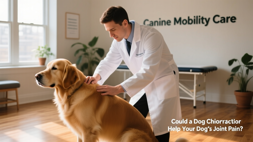 Could a Dog Chiropractor Help Your Dog's Joint Pain?