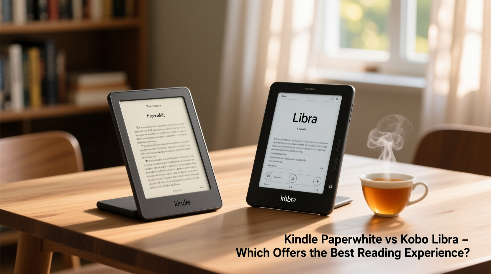 kindle paperwhite vs kobo libra which e reader offers the best reading experience