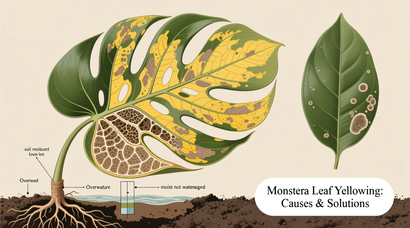Monstera Leaves Turning Yellow