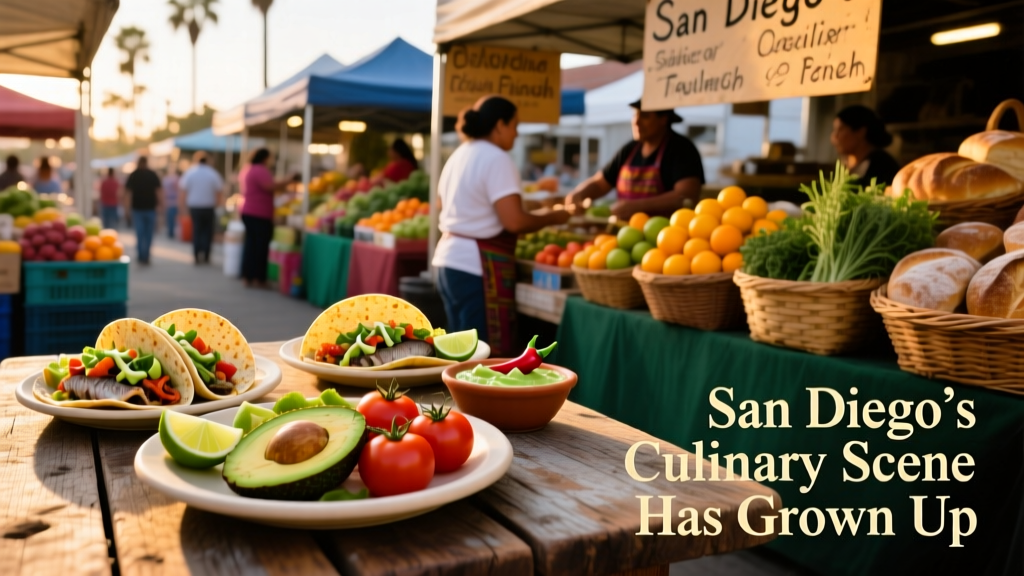 San Diego’s Culinary Scene Has Grown Up: From Fish Tacos to Fine Dining and Fermentation Labs