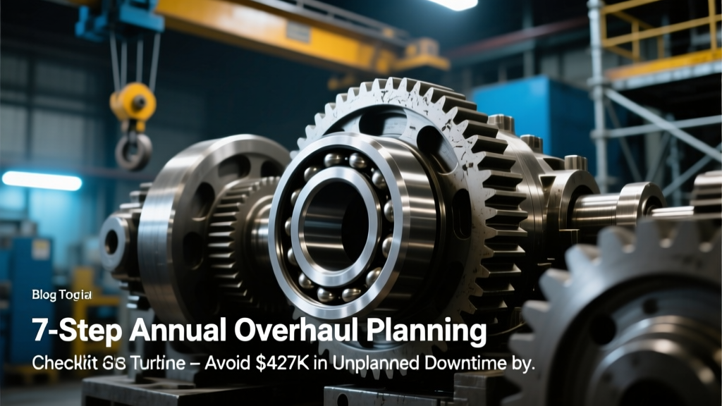 Gas Turbine Annual Overhaul Planning Checklist