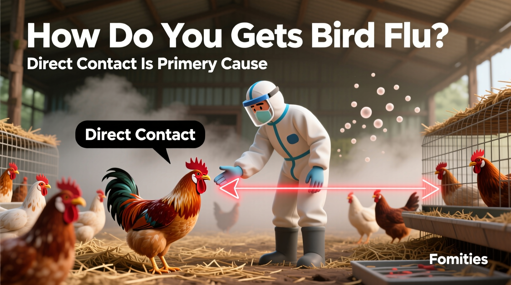 how do u get bird flu