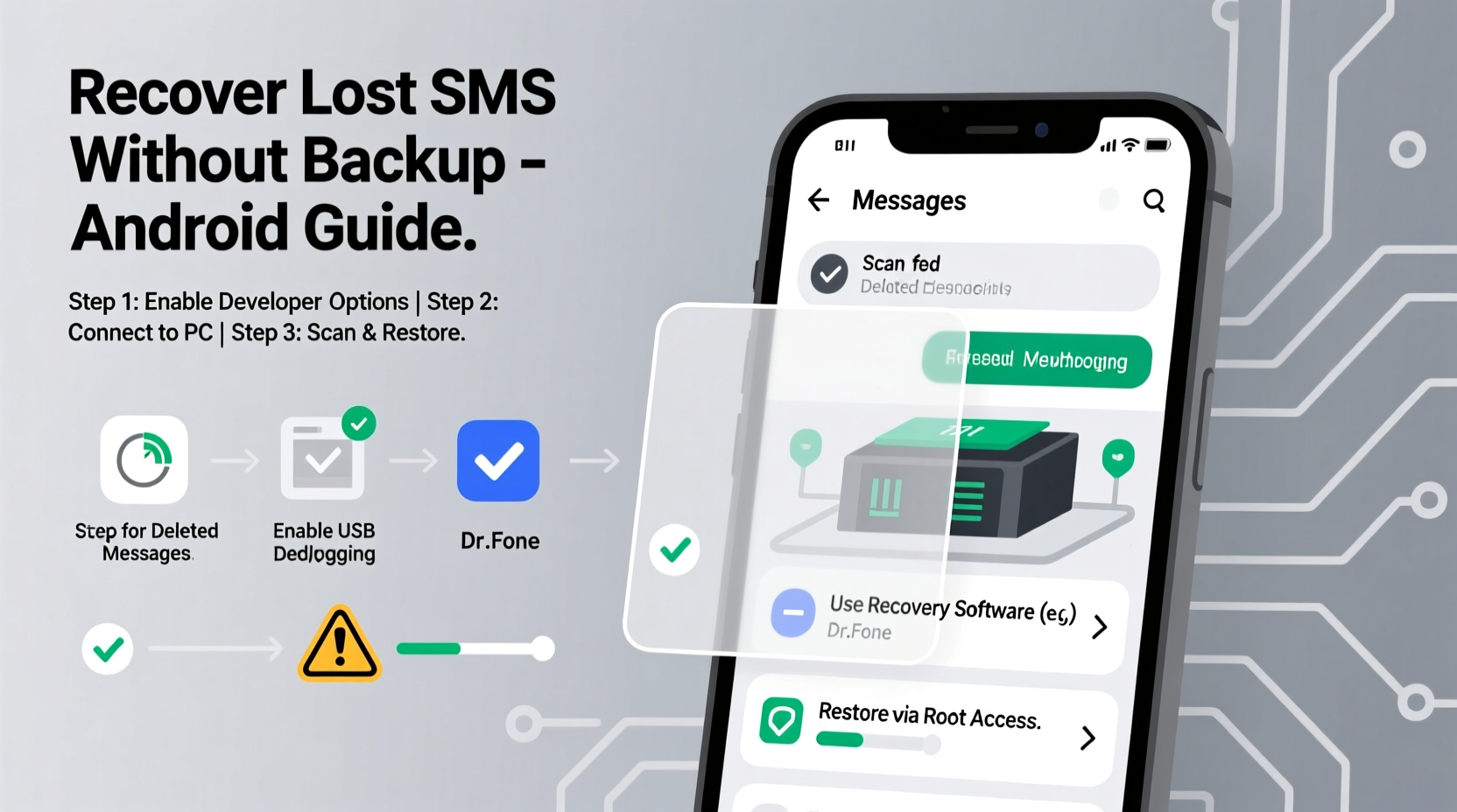 how to recover deleted text messages without a backup on android