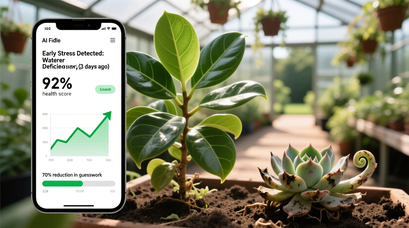 AI Plant Stress Diagnosis from Photo Logs
