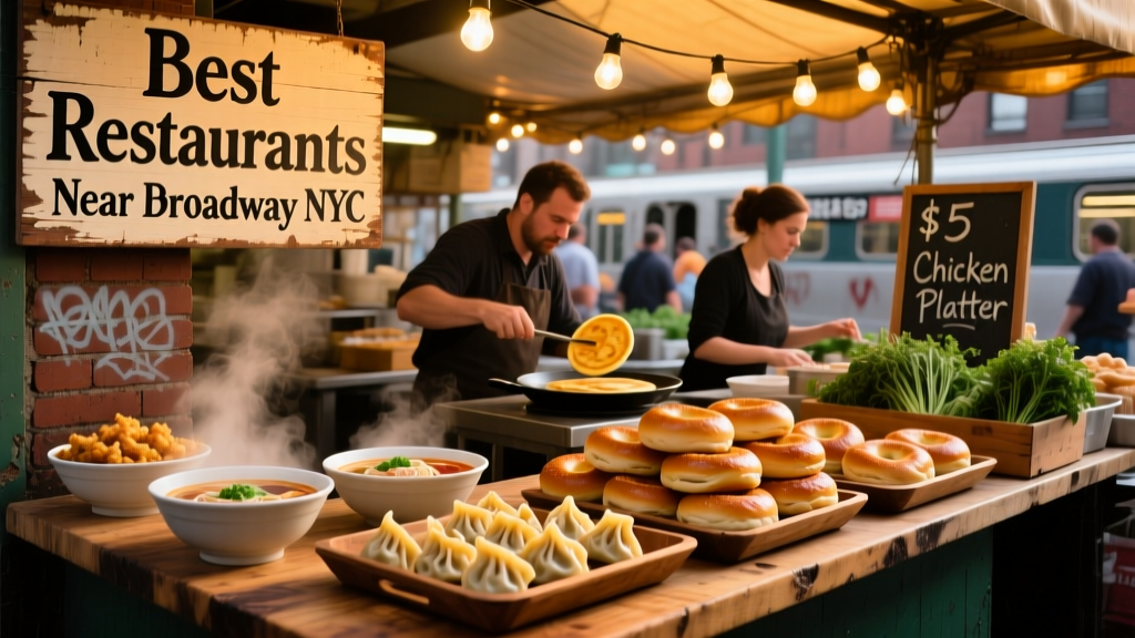 The 12 Best Restaurants Within a 5-Minute Walk of Broadway in NYC