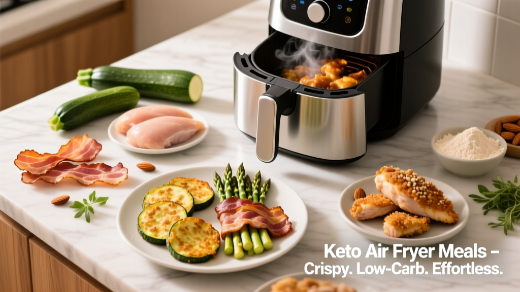 Keto Air Fryer Meals: Crispy, Low-Carb & Effortless