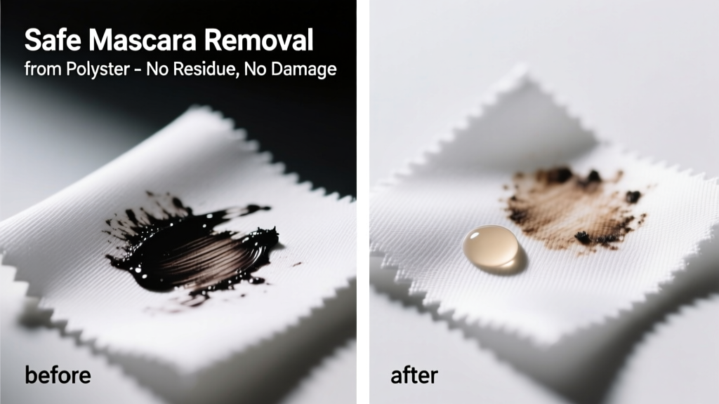 How to Remove Mascara from Polyester Fabric Safely