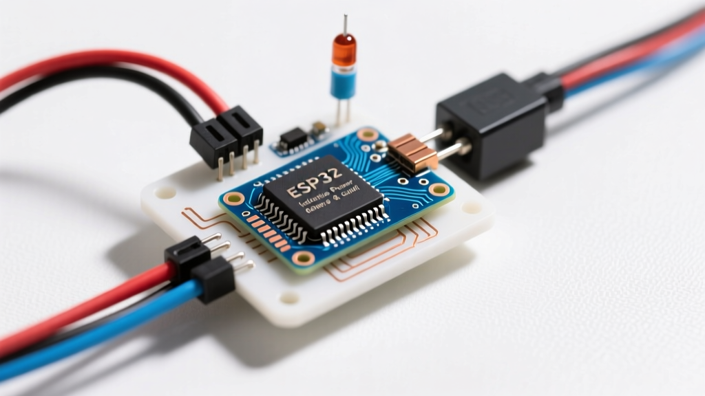 Smart Wireless Electricity Project: ESP32 Inductive Power Monitor & Safety Cutoff