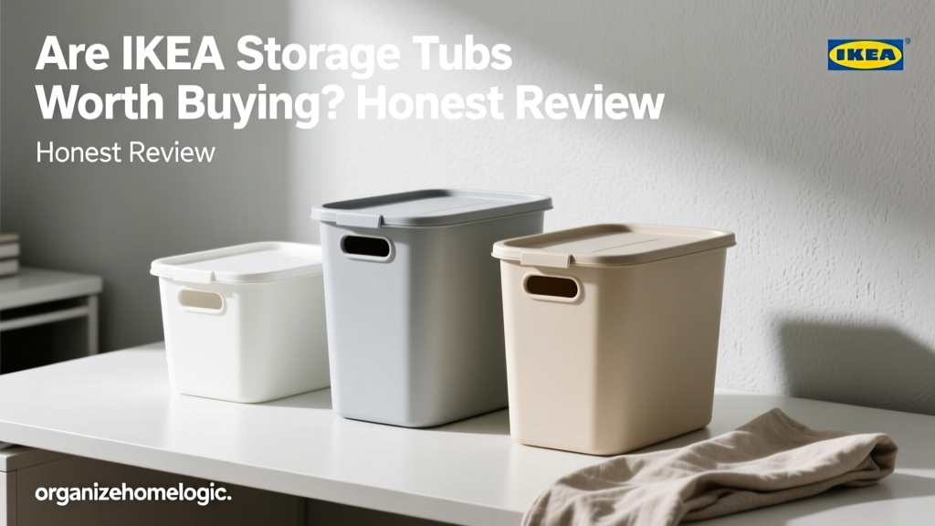 Are IKEA Storage Tubs Worth Buying? Honest Review