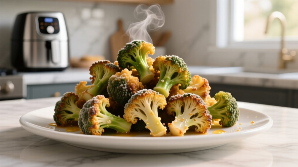 Crispy Frozen Broccoli in Air Fryer (5-Minute Method)