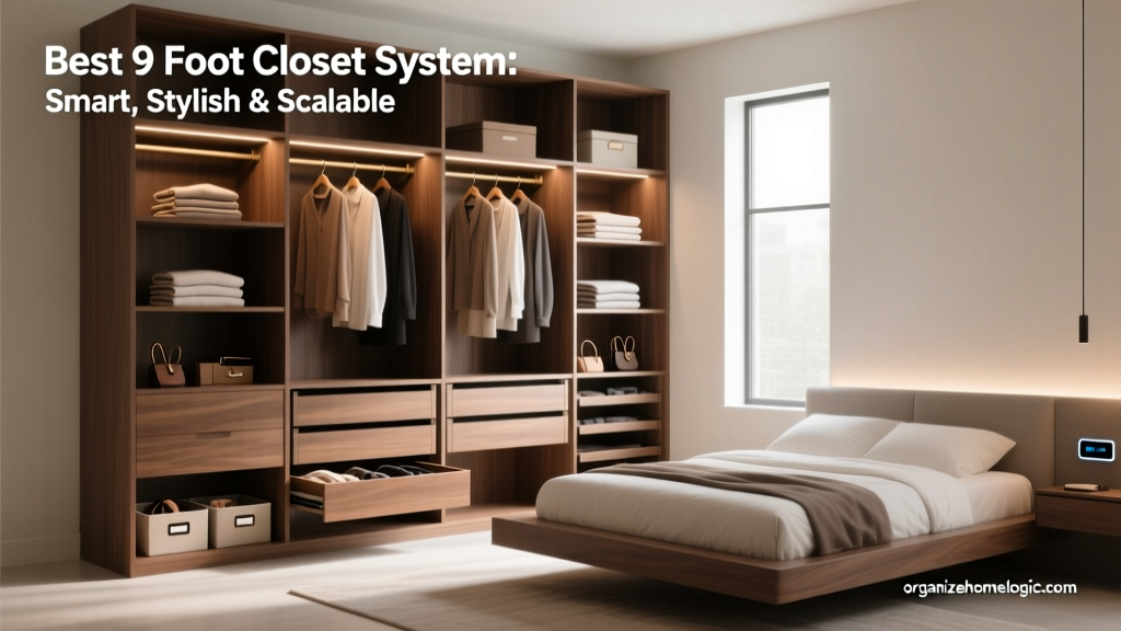 Best 9 Foot Closet System: Smart, Stylish & Scalable