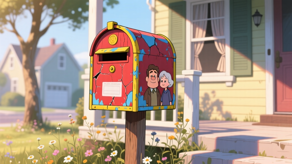 The Mailbox That Broke Everyone: Carl and Ellie's Painted Post Box in Pixar's Up