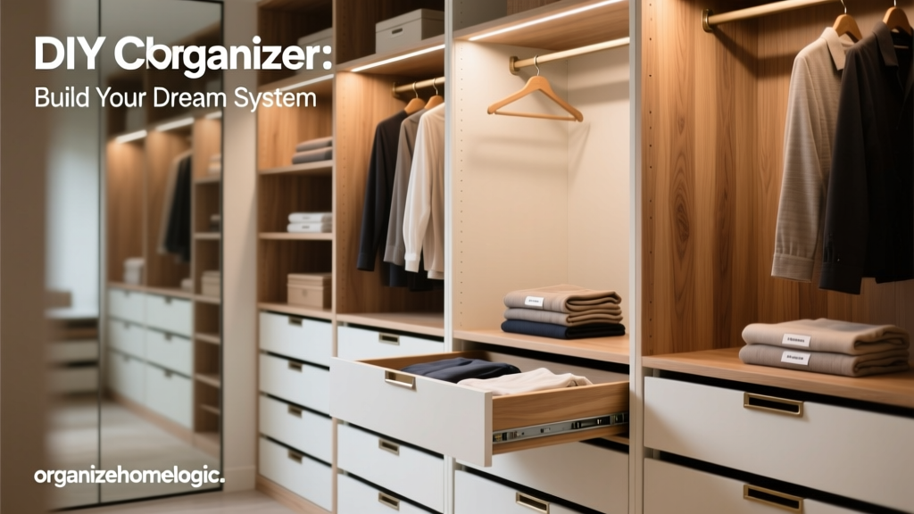 DIY Closet Organizer: Build Your Dream System