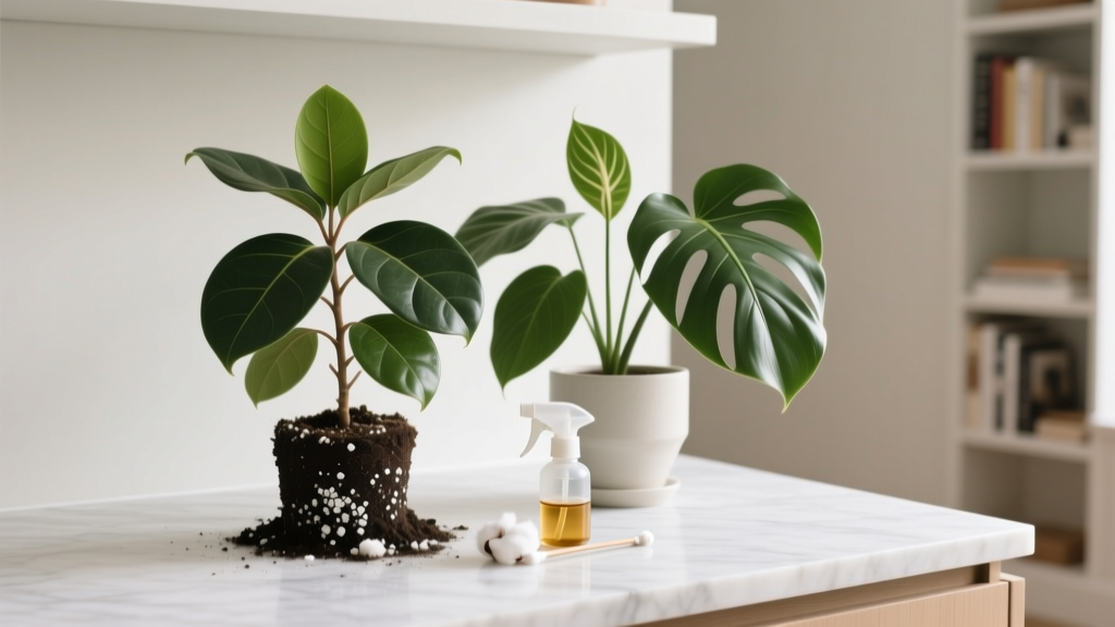 How to Remove White Mold from Indoor Plants