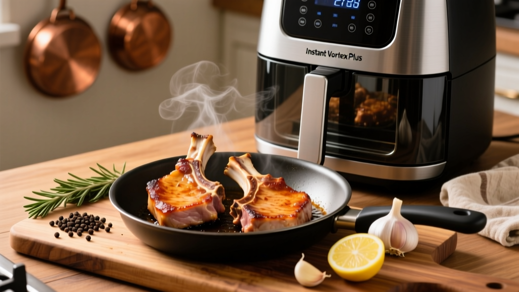 Crispy Bone-In Pork Chops in Instant Vortex Plus