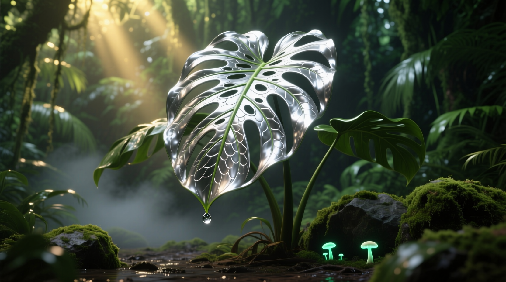 silver dragon alocasia