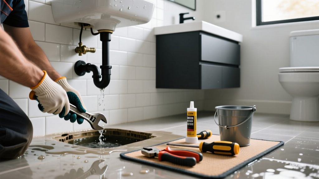 Fixing a Dry Well Overflowing in the Bathroom