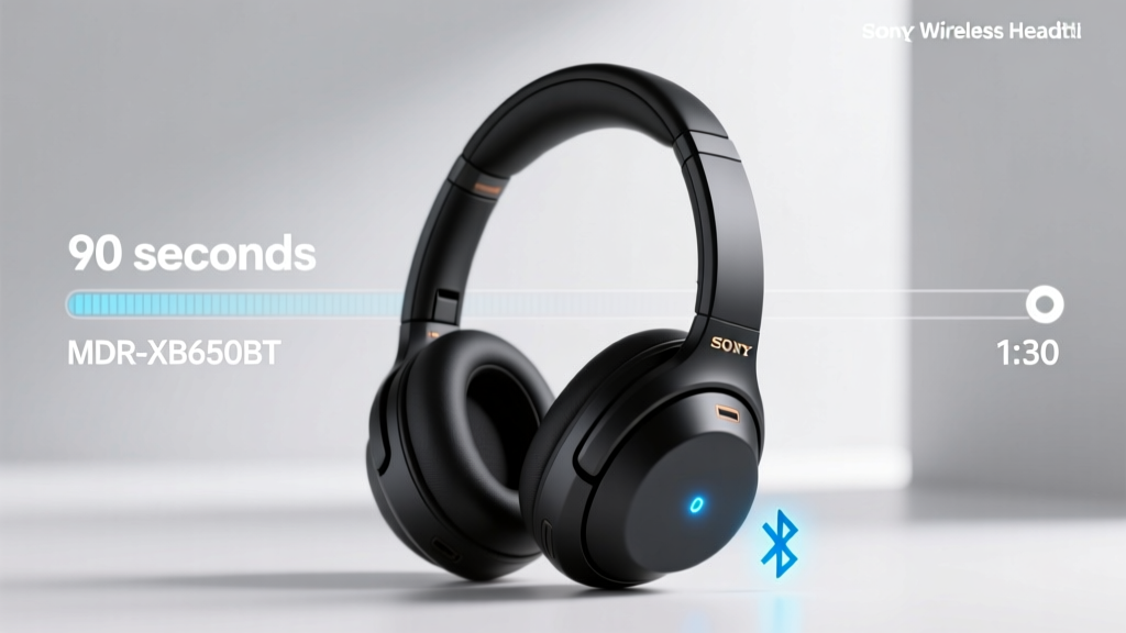 Sony XB650BT Pairing: Reset & Connect in 90 Seconds