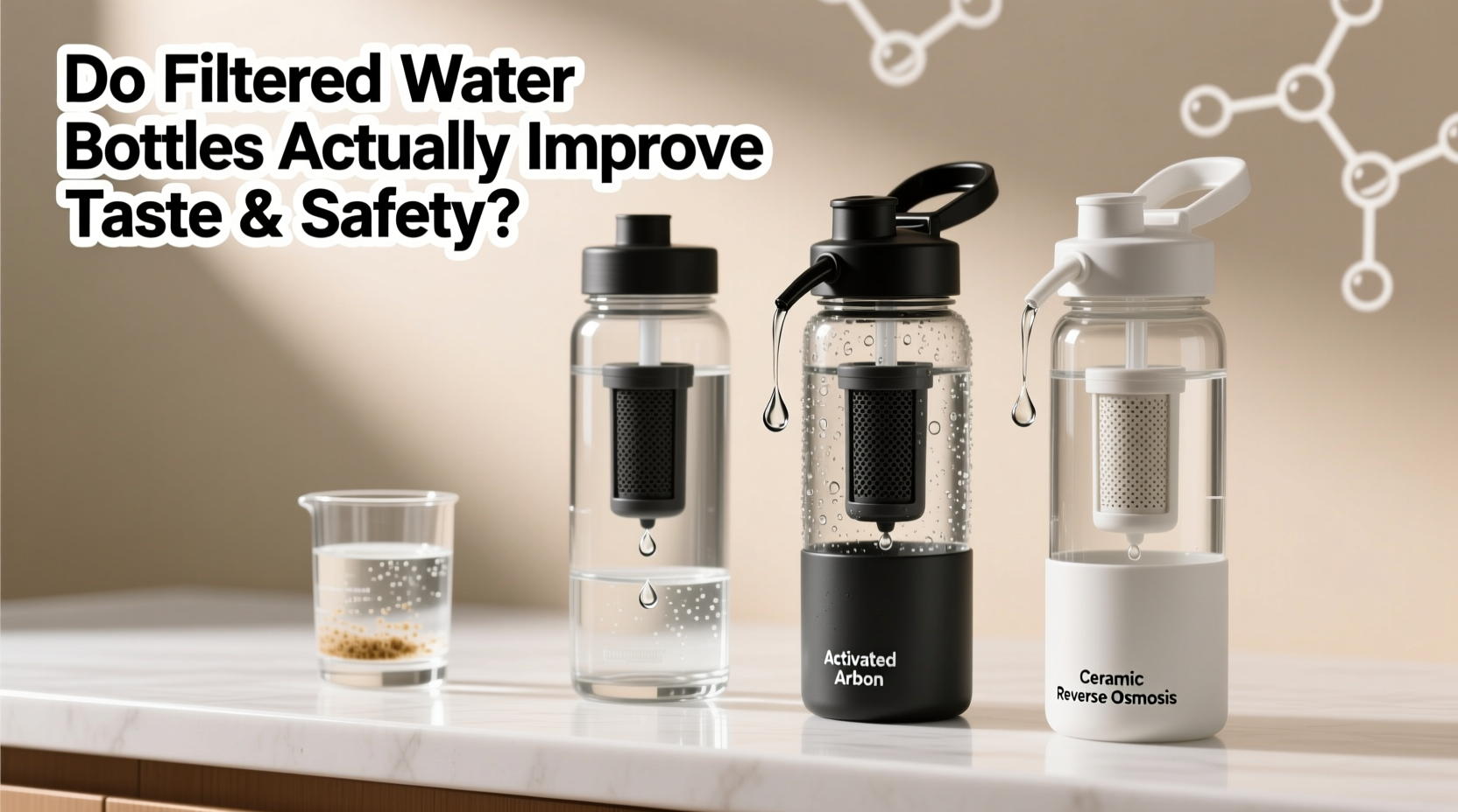 reusable water bottles with filters do they actually improve taste and safety