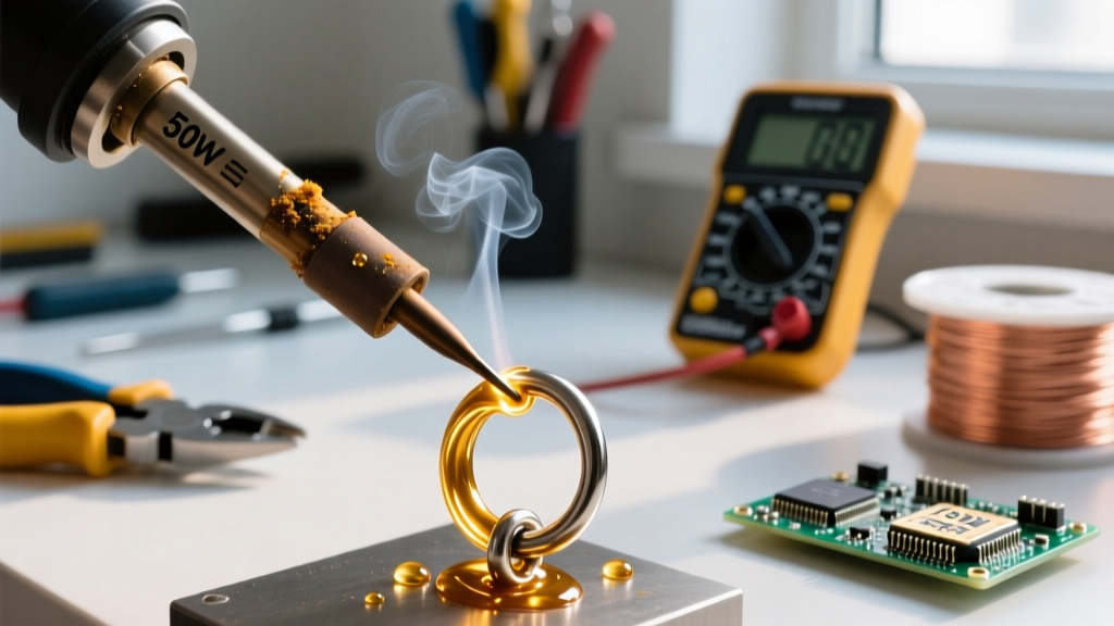Mastering Soldering Jump Rings With a Soldering Iron: Expert Tips