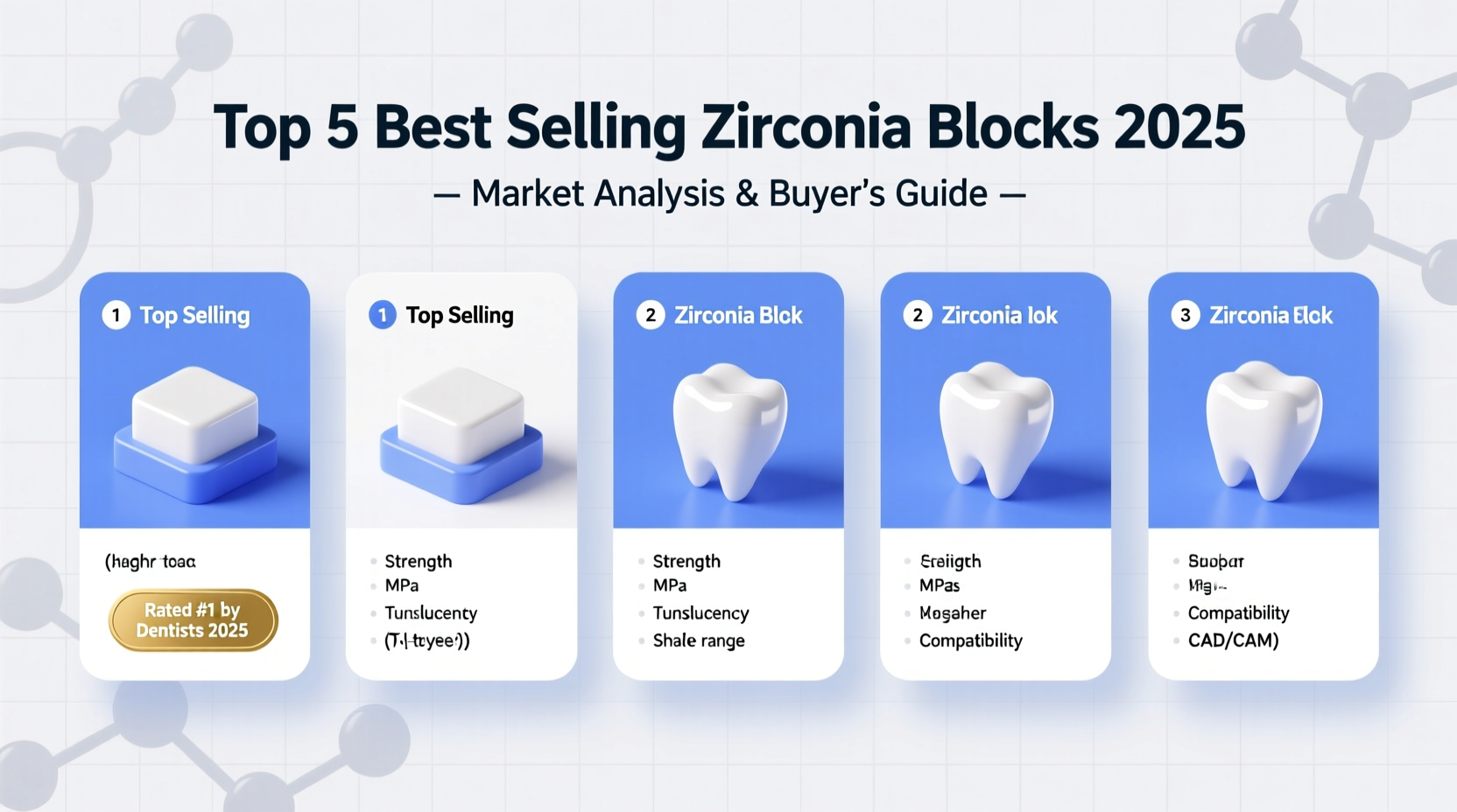 best selling zirconia block